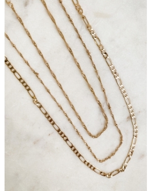 Stack it up chain GOLD PLATED