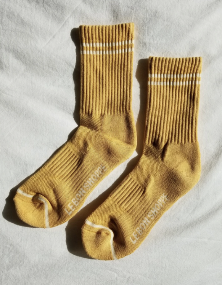 BOYFRIEND SOCKS BUTTER