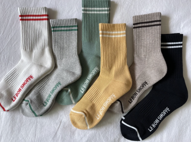 BOYFRIEND SOCKS BUTTER