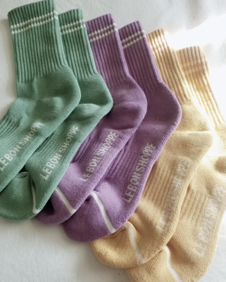 BOYFRIEND SOCKS BUTTER