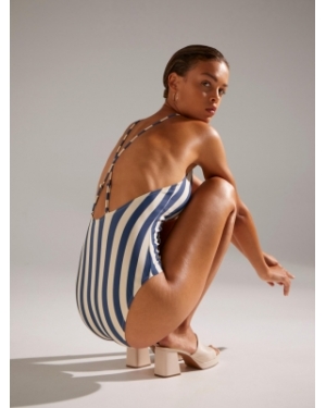 FRANCISE SWIMSUIT SANDSHELL BLUE 