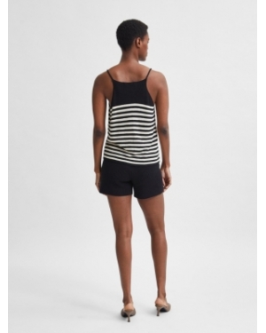 ELINA BLACK STRIPES S