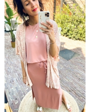 MESA KIMONO PINK TINT