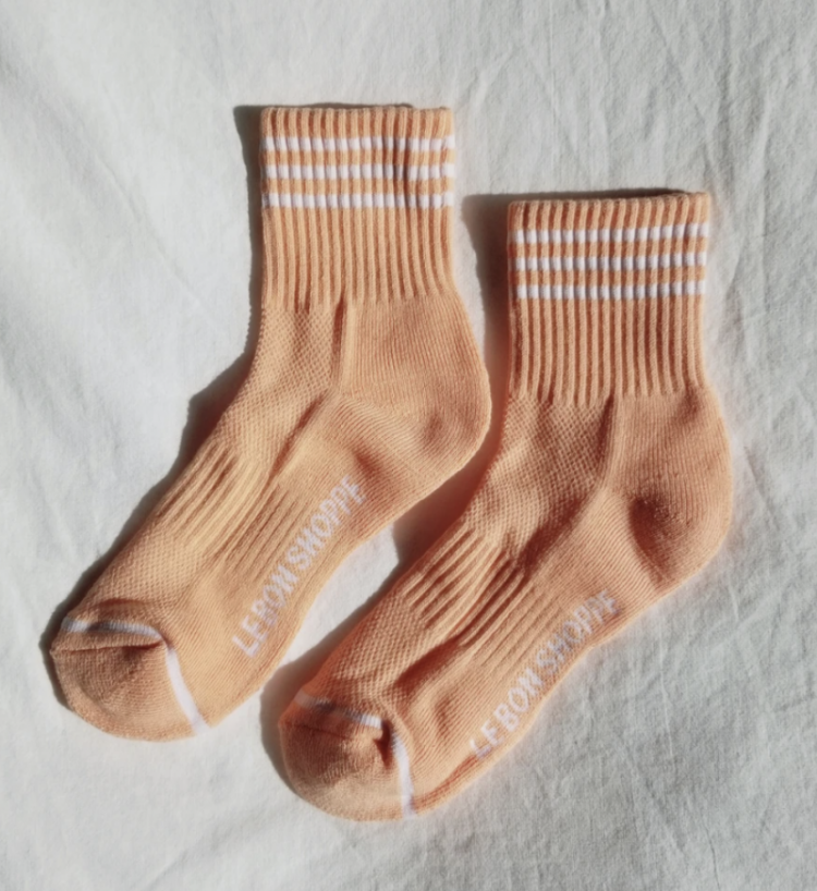 GIRLFRIEND SOCKS GRAPEFRUIT