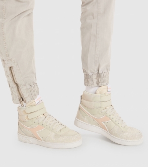 MAGIC BASKET MID ICONA BEIGE ALBASTER