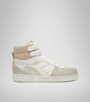 MAGIC BASKET MID ICONA wHISPER WHITE