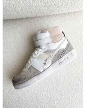 MAGIC BASKET MID ICONA wHISPER WHITE