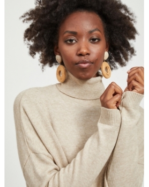 RIL ROLLNECK NATURAL MELANGE