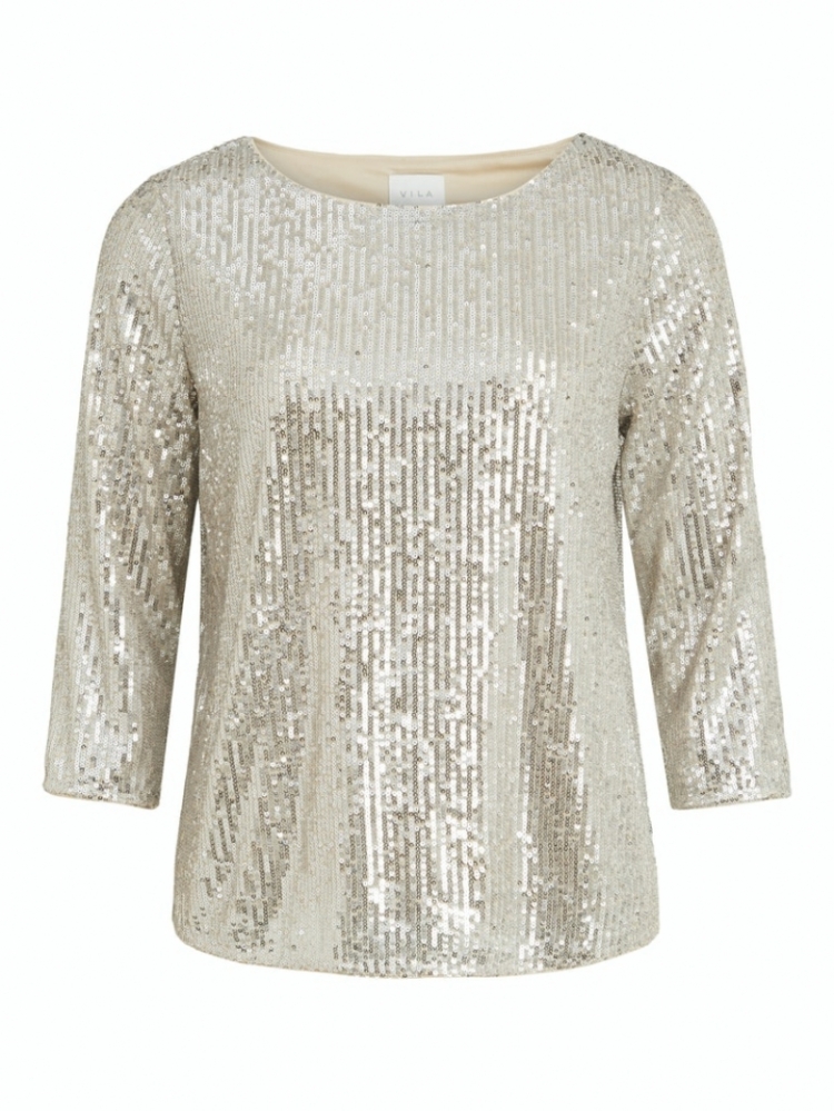SAVIAS SEQUIN FROSTED ALMOND