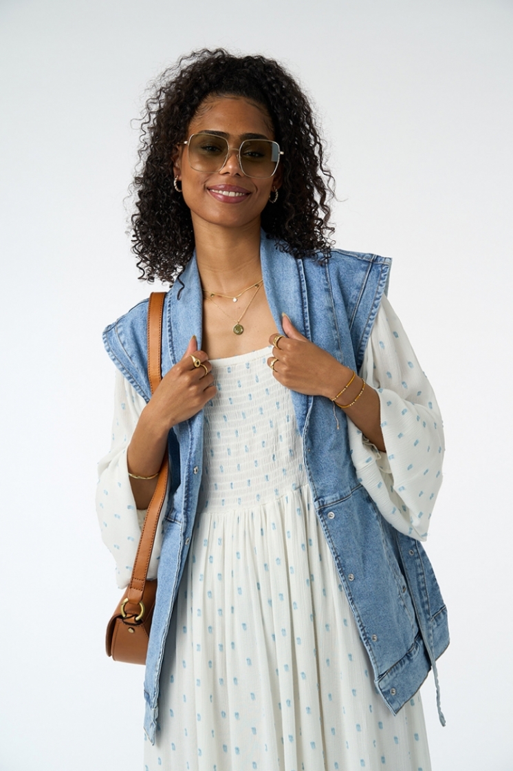 MAJI MEDIUM BLUE DEN