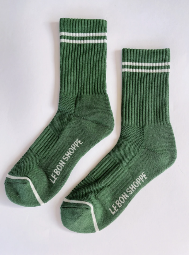 BOYFRIEND SOCKS MOSS