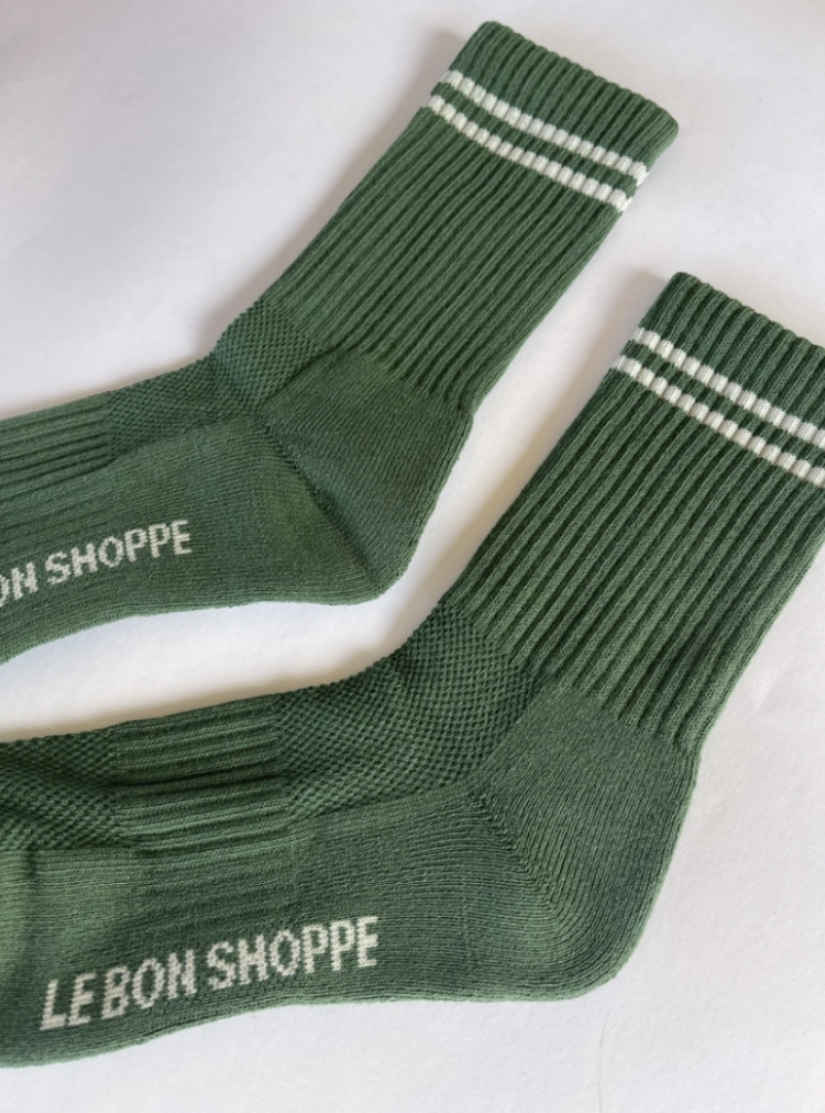 BOYFRIEND SOCKS MOSS