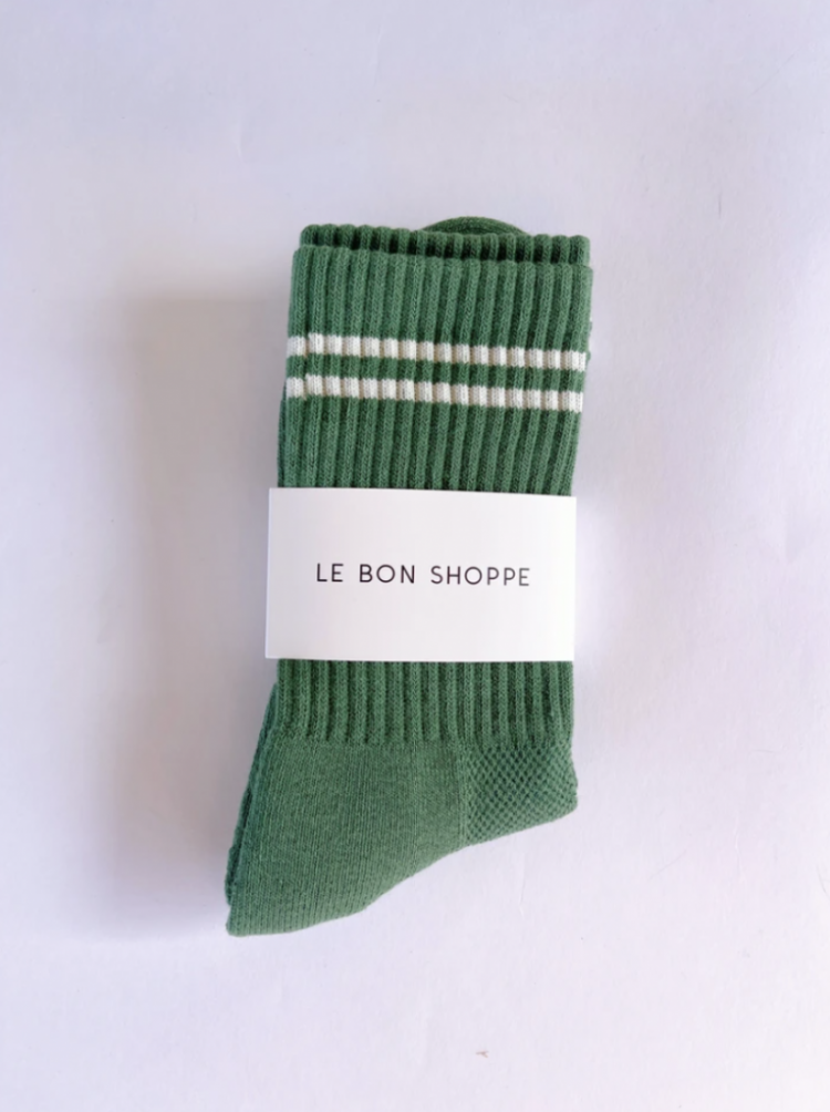 BOYFRIEND SOCKS MOSS