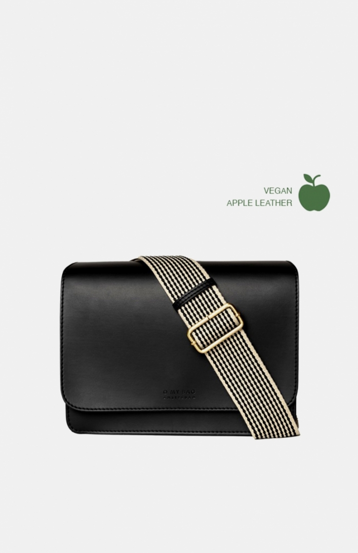 AUDREY BLACK APPLE LEATHER BLACK