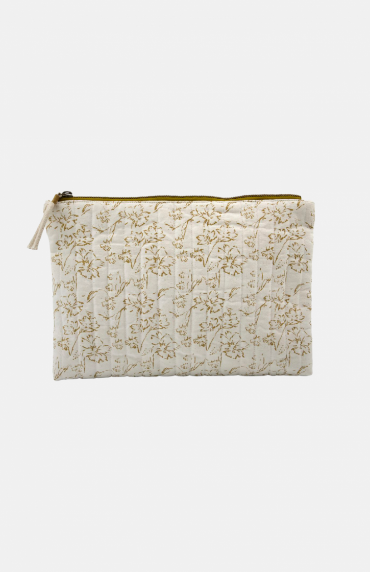 LUTEA MAKE UP POUCH OFF WHITE