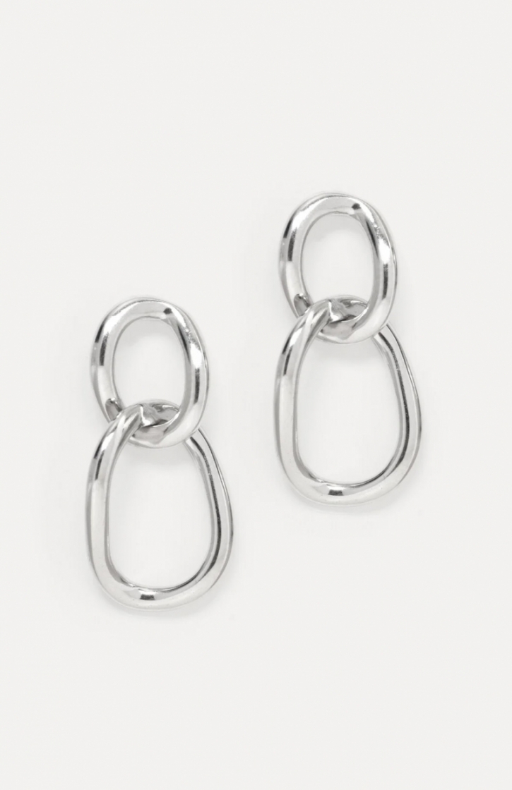 CARA DOUBLE LOOP SILVER
