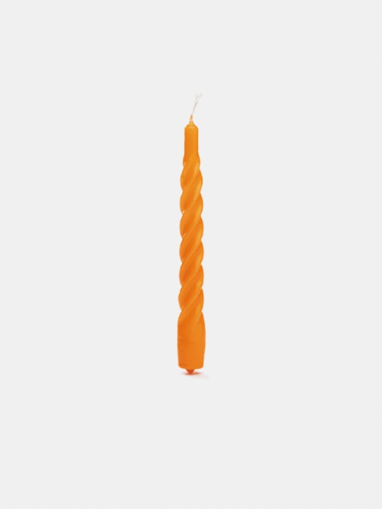 TWISTED SUNSET CANDLE SUNSET ORANGE
