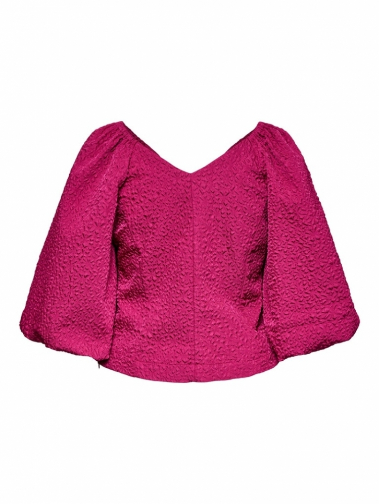 CRINKLE FUCHIA PURPLE