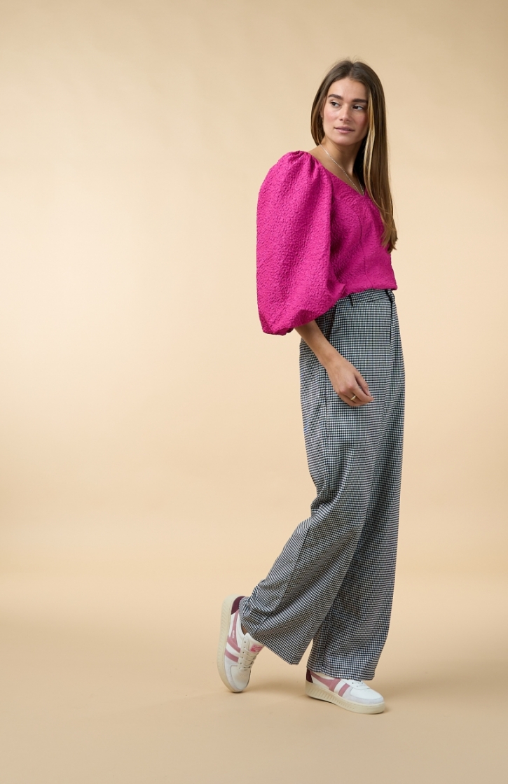 CRINKLE FUCHIA PURPLE