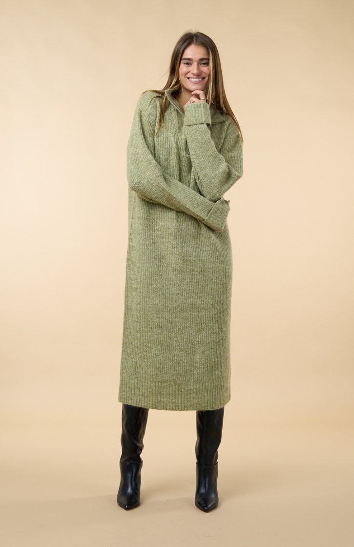 MINNA KNIT DRESS SAGE