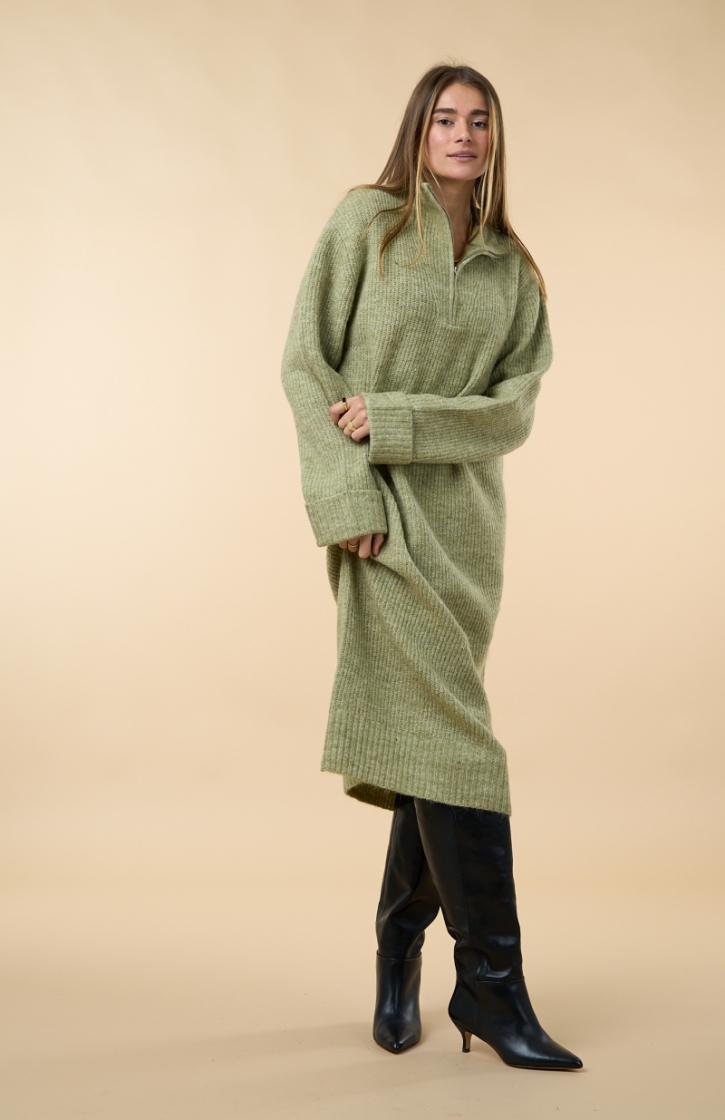 MINNA KNIT DRESS SAGE