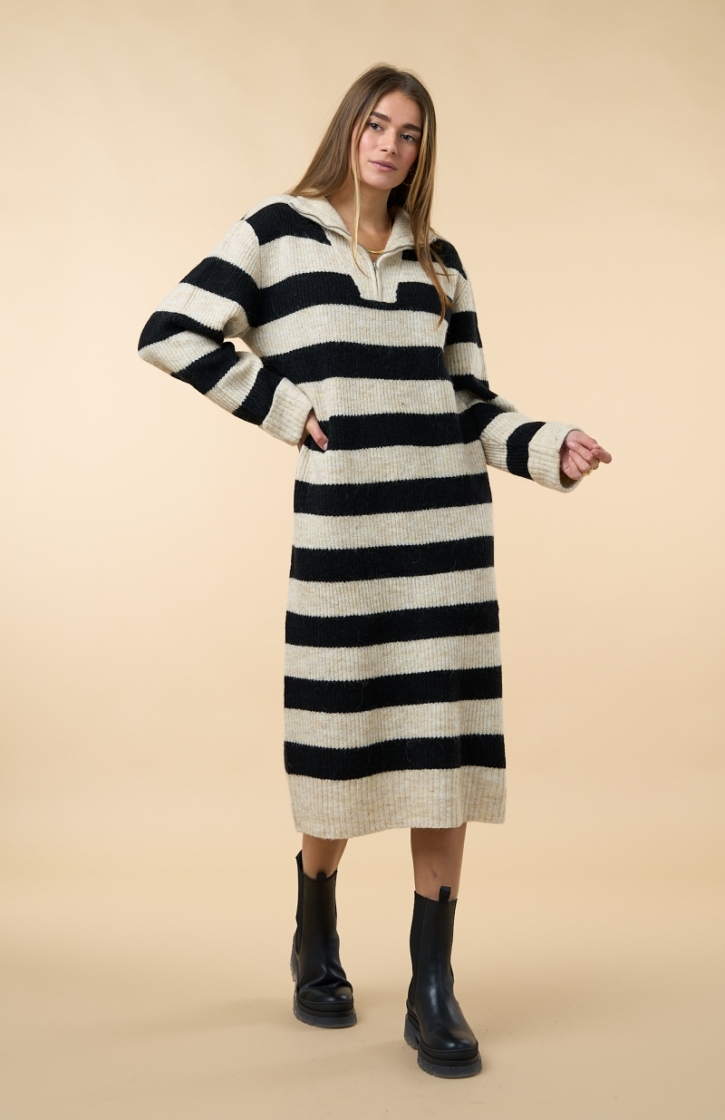MINNA KNIT DRESS SANDSHELL