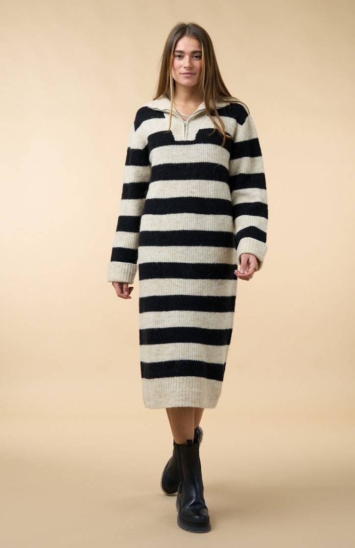 MINNA KNIT DRESS SANDSHELL