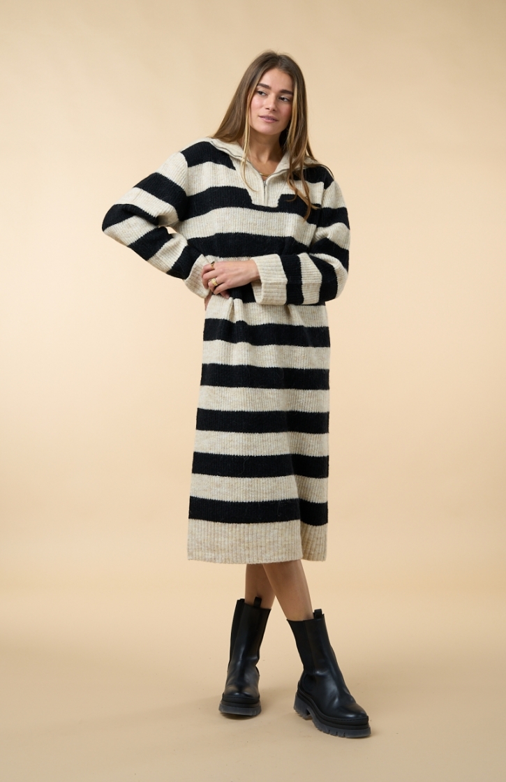 MINNA KNIT DRESS SANDSHELL