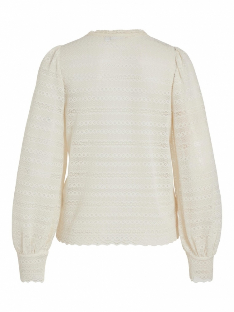 LYKKE LACE TOP BIRCH