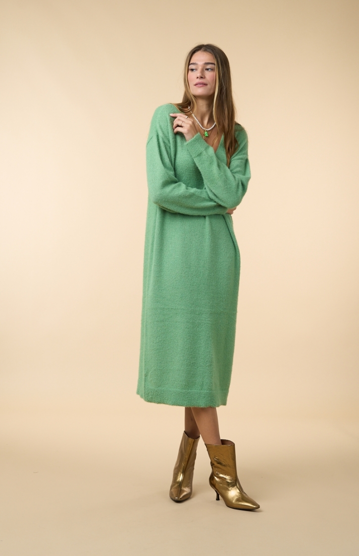 FEAMI DRESS MINERAL GREEN