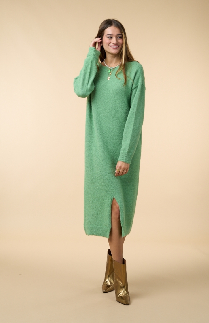 FEAMI DRESS MINERAL GREEN