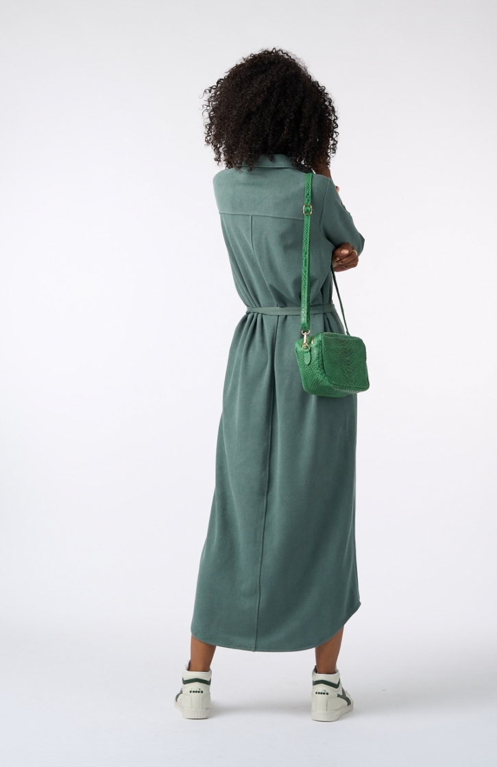 SUDA DRESS LAUREL WREATH