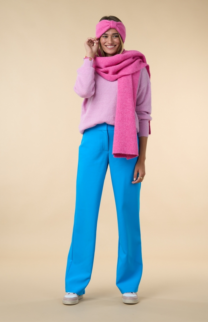 LULU LINNA SCARF PHLOX PINK