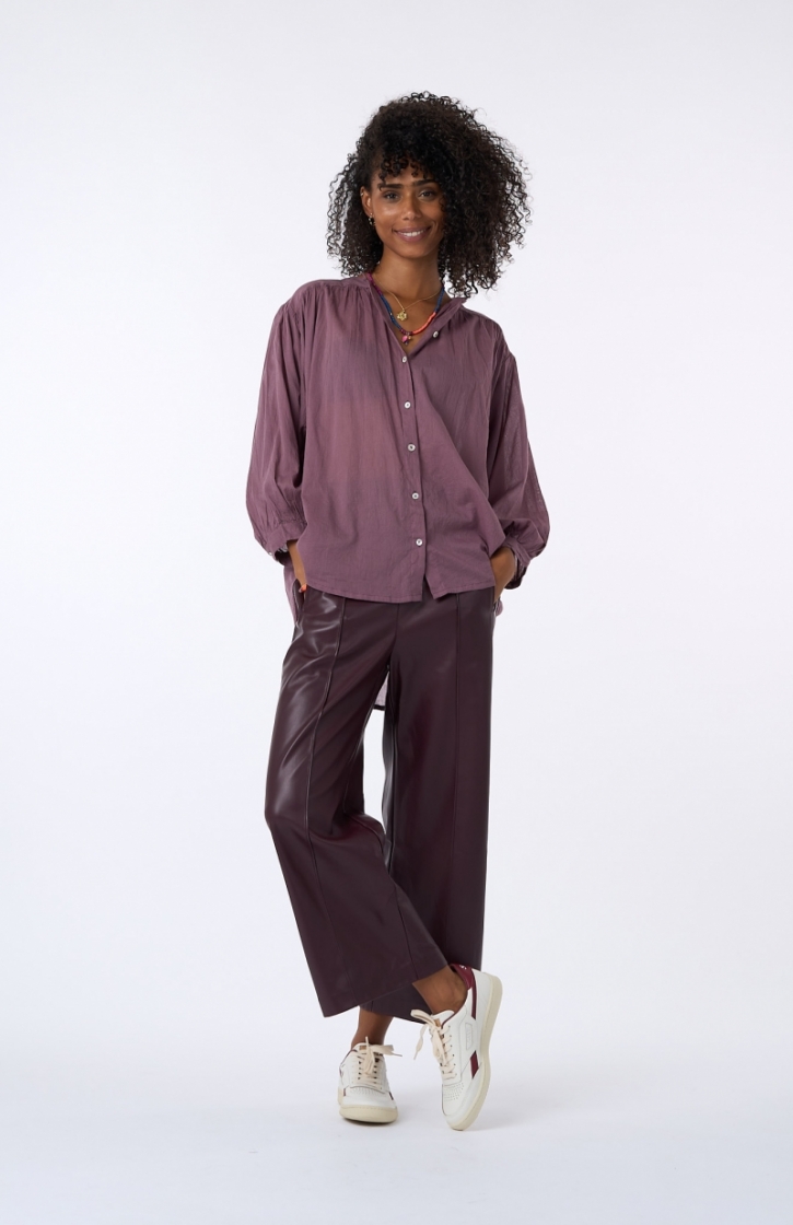 JOY PANTALON PRUNE