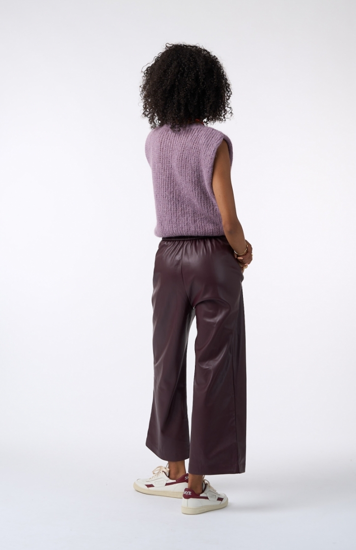 JOY PANTALON PRUNE
