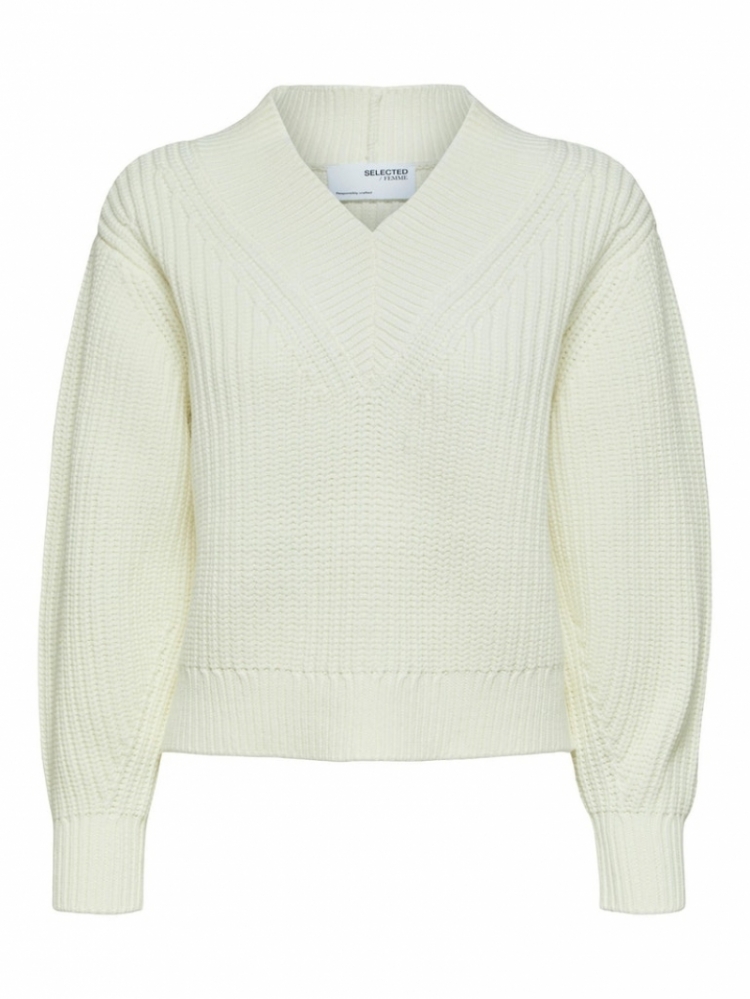 MILEA CROPPED SNOW WHITE