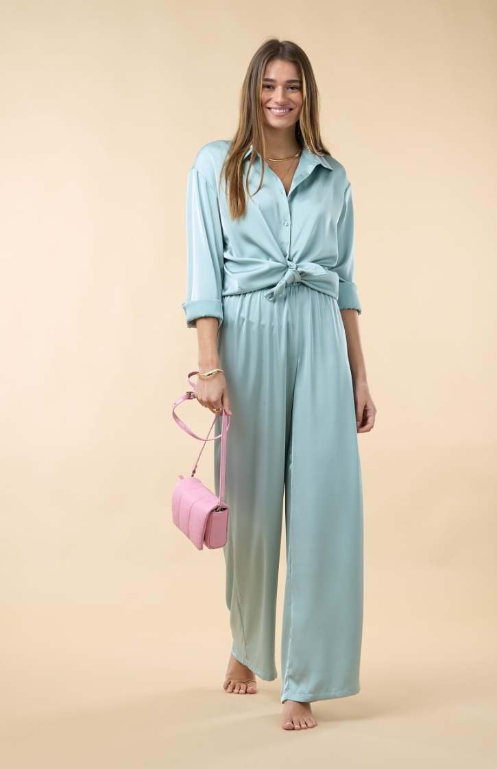CLAIR SATEEN CAMEO GREEN