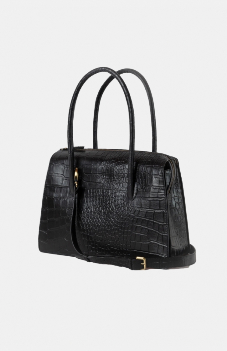 KATE CROCO BLACK