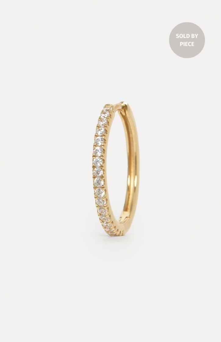 JEANNE LARGE STRASS GOLD