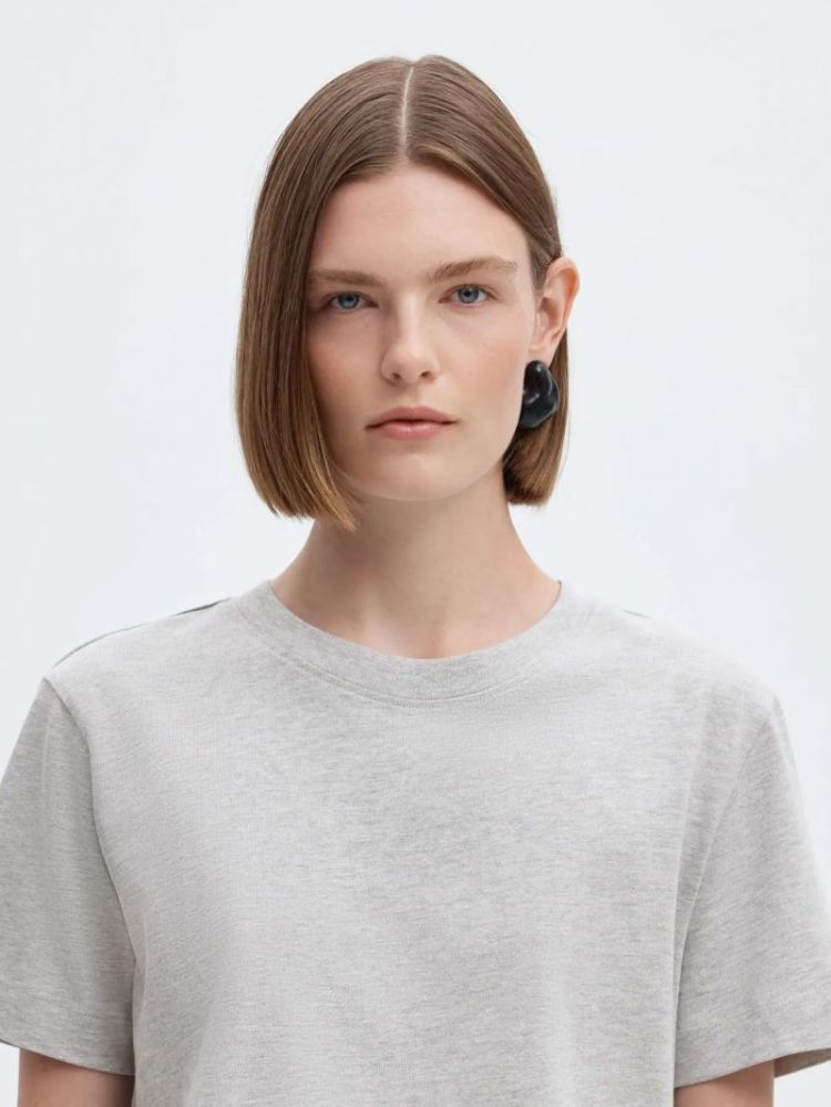 SLFESSENTIAL LIGHT GREY MELA