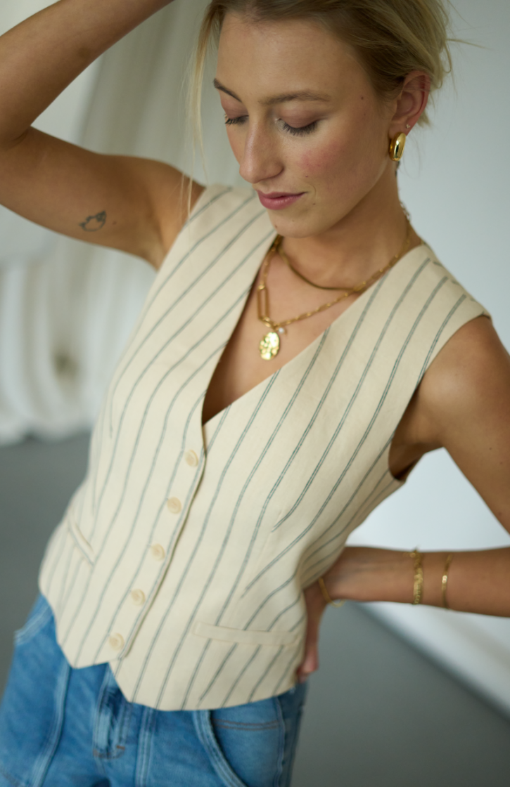 SLFTANIA-HILDA PINSTRIPE