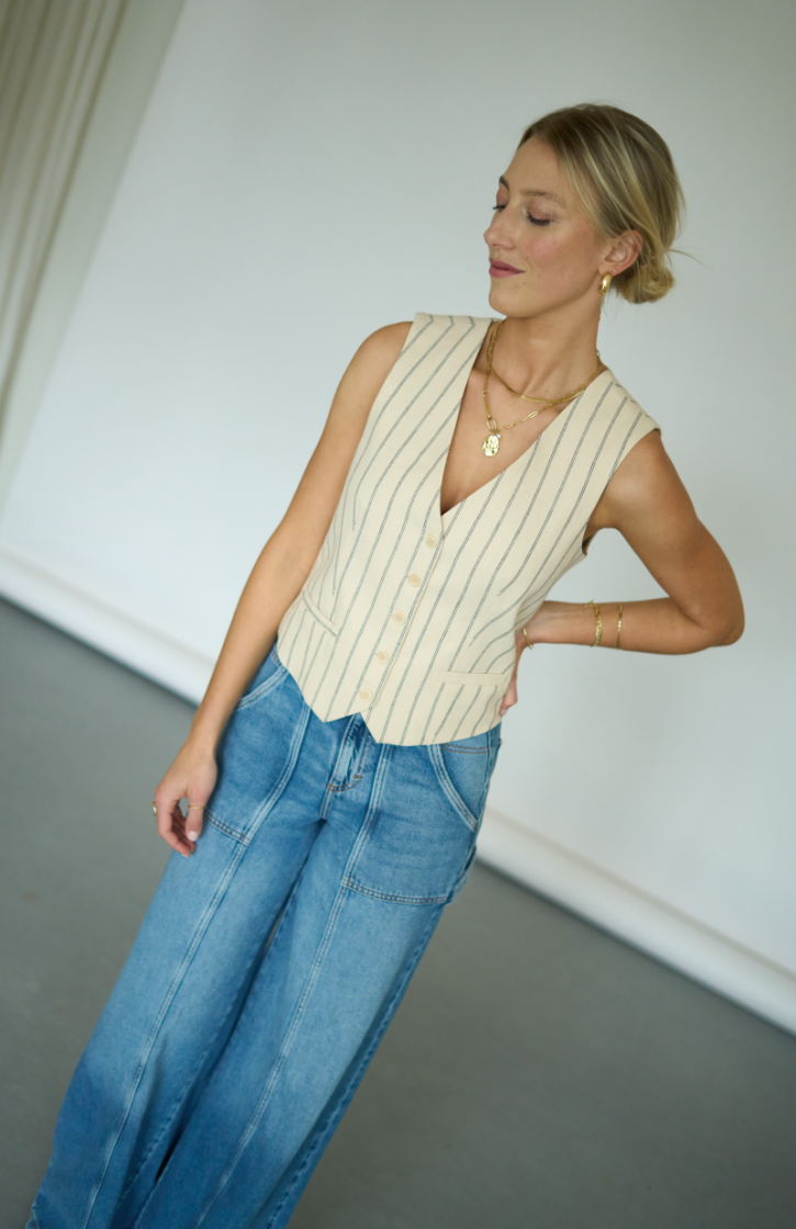 SLFTANIA-HILDA PINSTRIPE