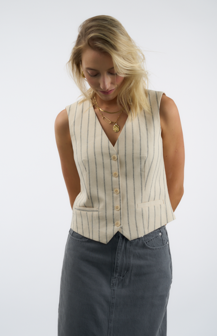 SLFTANIA-HILDA PINSTRIPE
