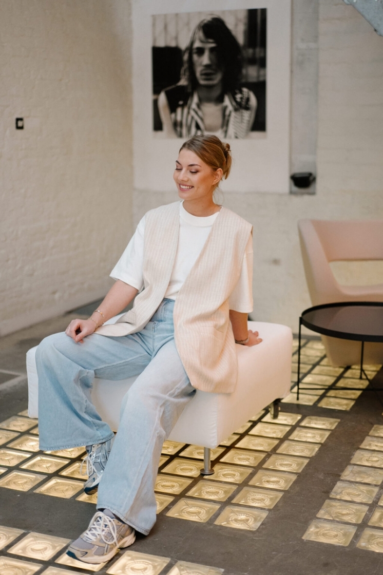 PUCK BEIGE LINNEN ST