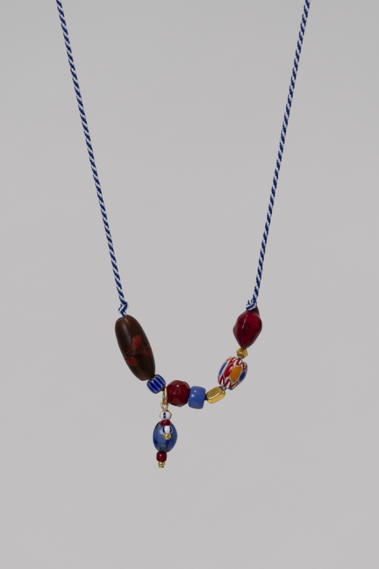 H KOORD BLUE RED STONE