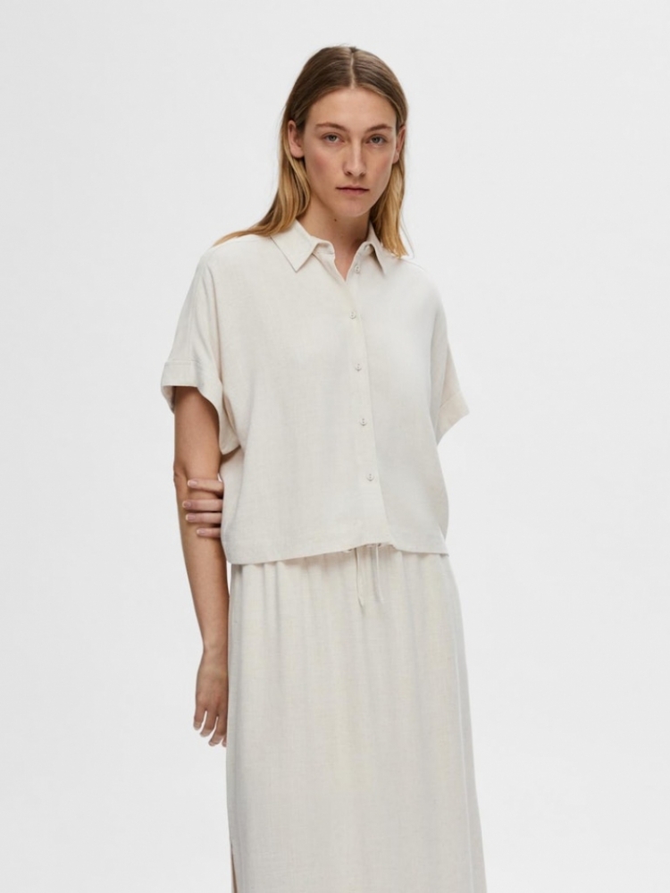 SLFVIVA CROPPED SANDSHELL