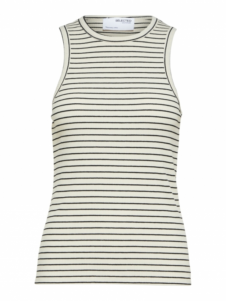 SLFANNA OATMEAL - BLACK