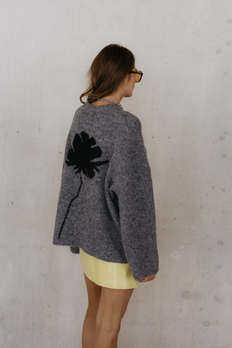 ULVA GREY FLOWER JAC