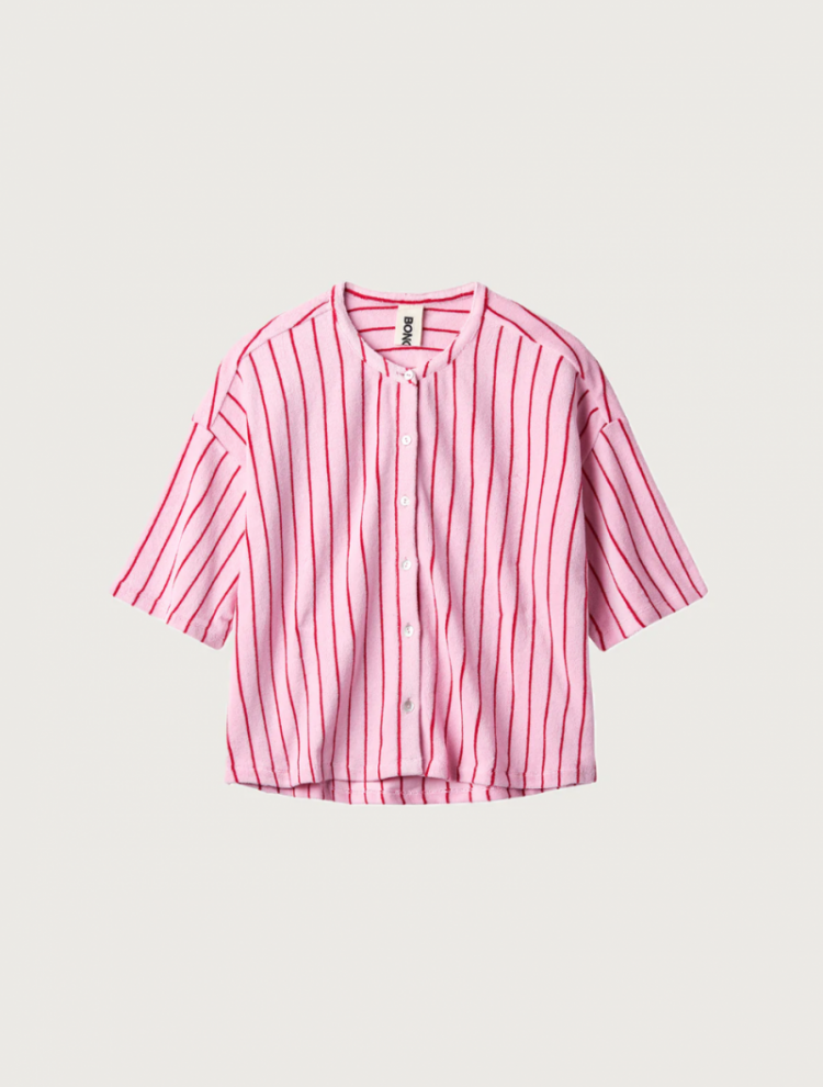 NARAM OVERSIZED SHIRT BABY PINK & SKI