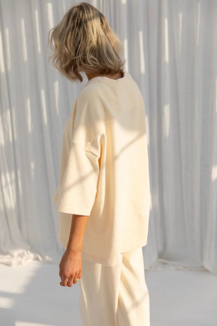 NARAM OVERSIZED SHIRT VANILLA